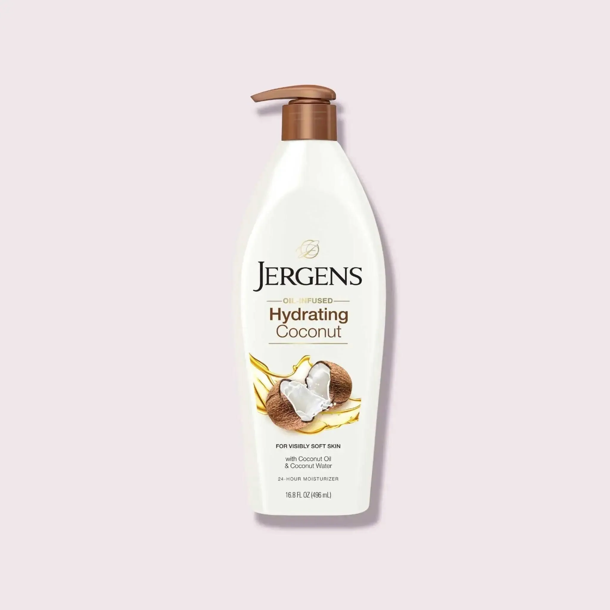 Jergens Hydrating Coconut Body Lotion, 16.8 fl oz