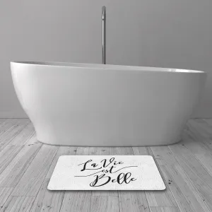 Lauren Taylor - La Vie est Belle Bath Mat