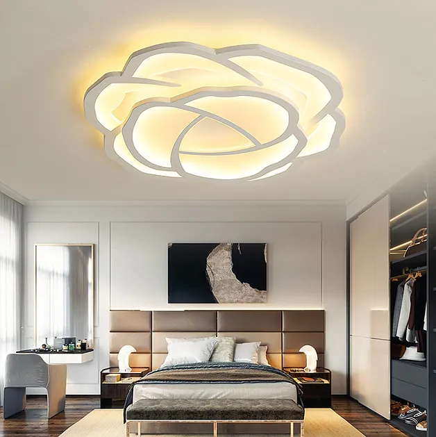 LED Modern Flower Design Ceiling Light