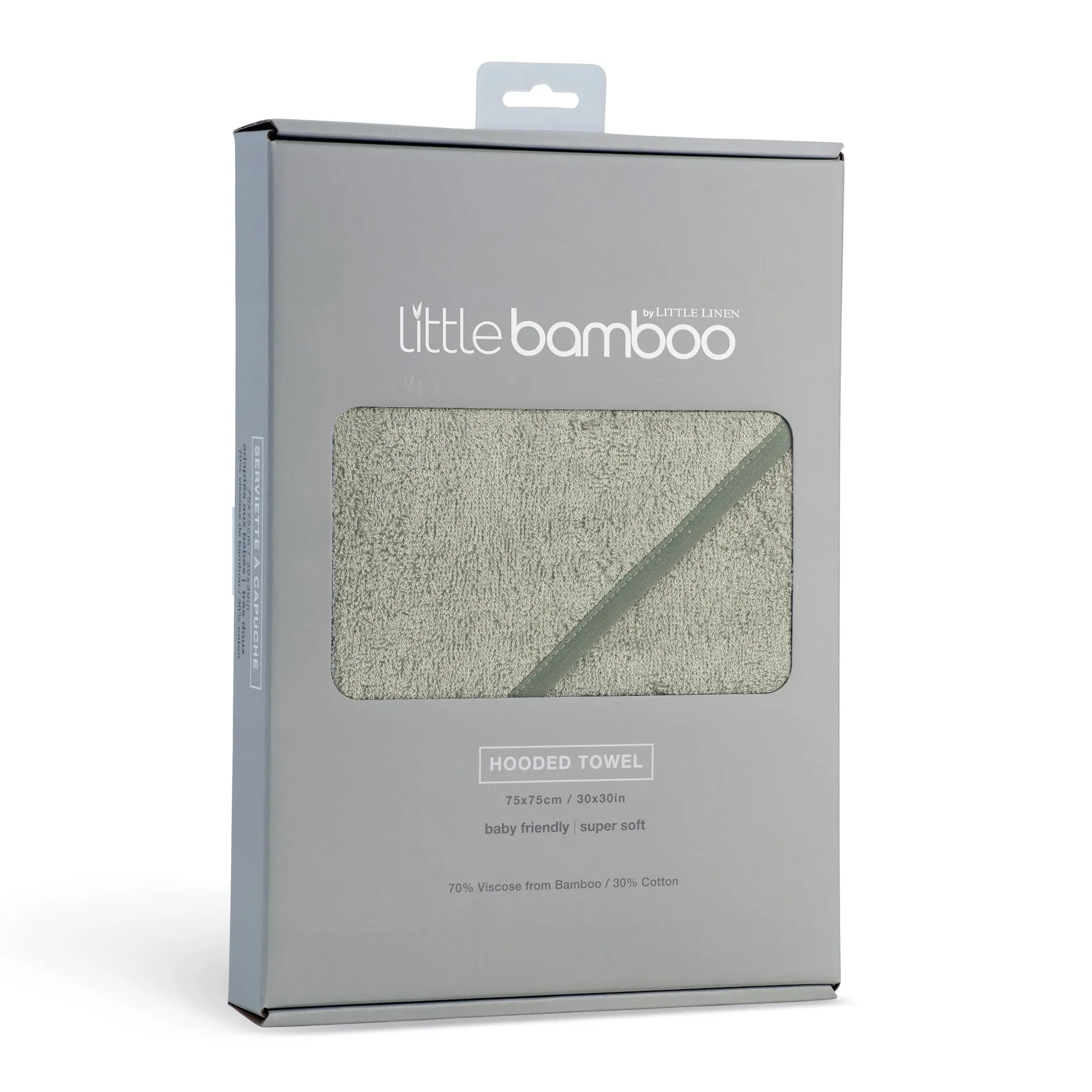 Little Bamboo Hooded Towel