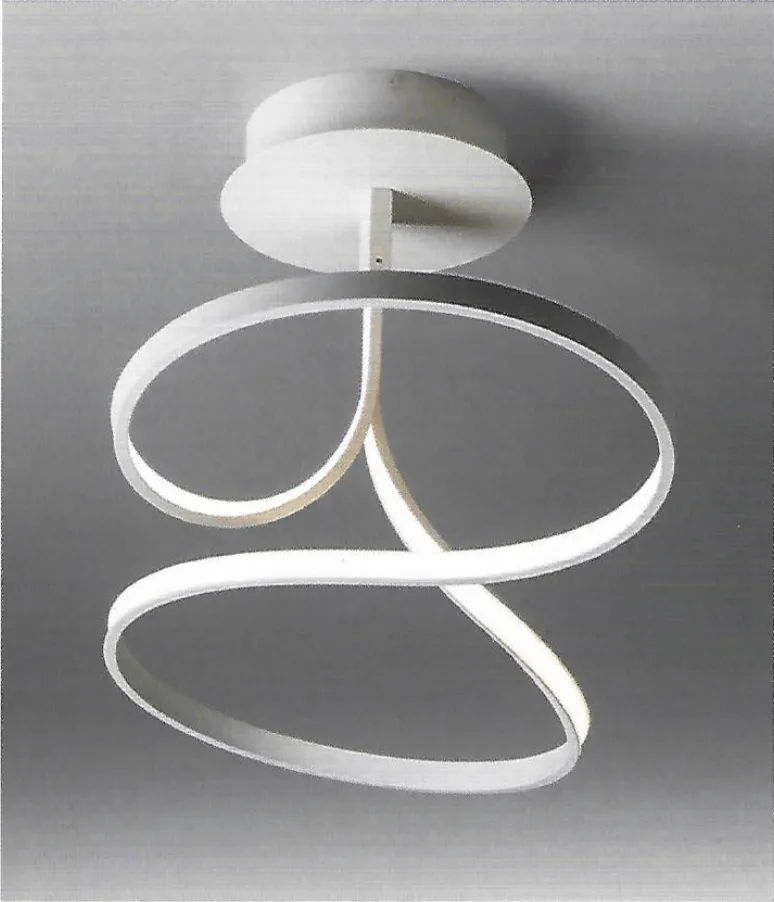 Looped Abstract Ceiling Light - ID 7425 discontinued