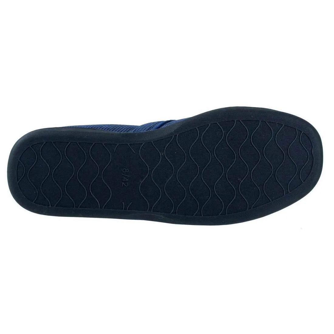 Mens Full Slippers Cord Upper Micro Towel Lining Non-Slip