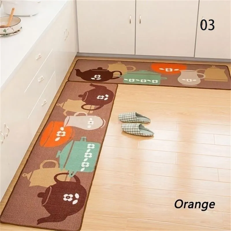 Modern Elements Kitchen Bathroom Super Soft Non-slip Mats Rugs and Carpets