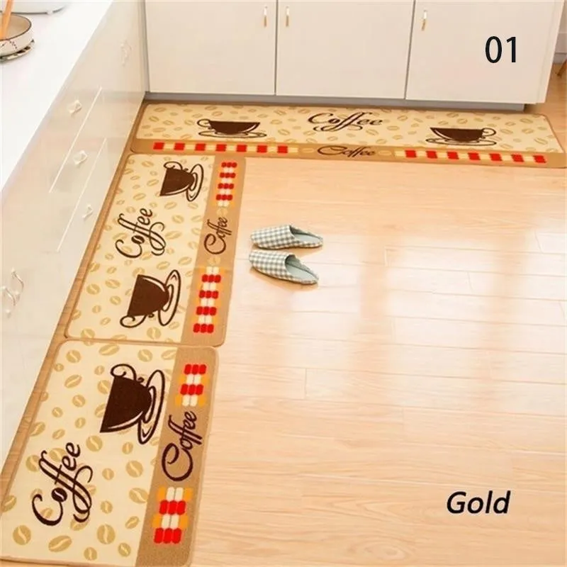 Modern Elements Kitchen Bathroom Super Soft Non-slip Mats Rugs and Carpets