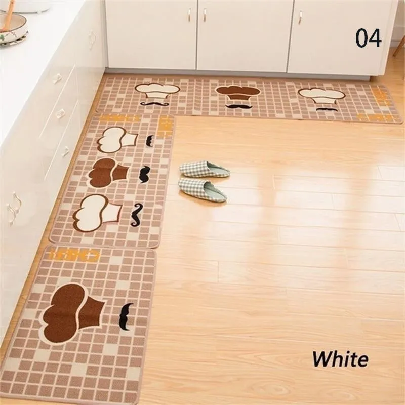 Modern Elements Kitchen Bathroom Super Soft Non-slip Mats Rugs and Carpets