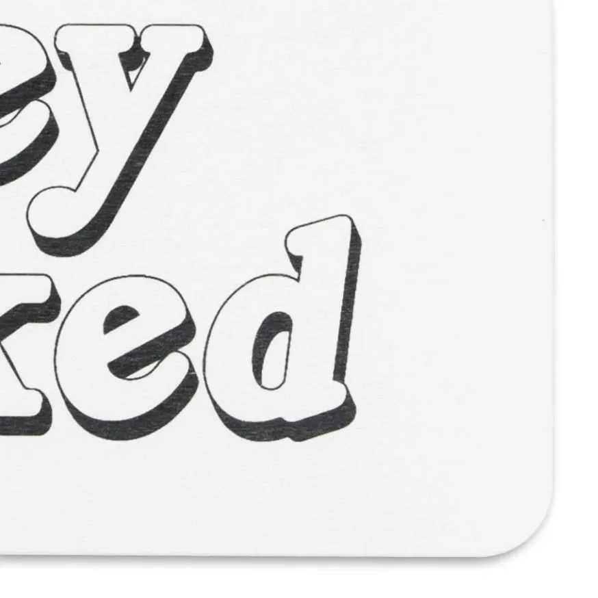 Nakey Nakey Naked - Funny Bathmat - Cute Bath Mat - Bathroom Décor - Modern Bathroom Accessories - Unique Bath Mat - Non Slip Bath Mat