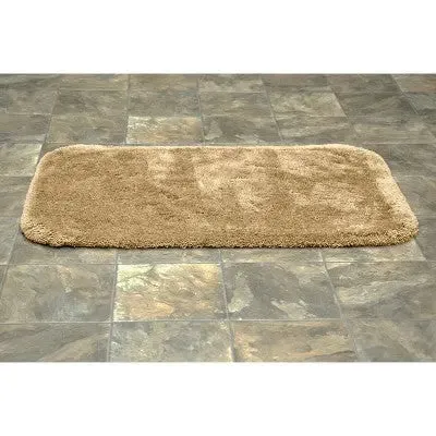 New - 24"x40" Finest Luxury Ultra Plush Washable Nylon Bath Rug Linen - Garland