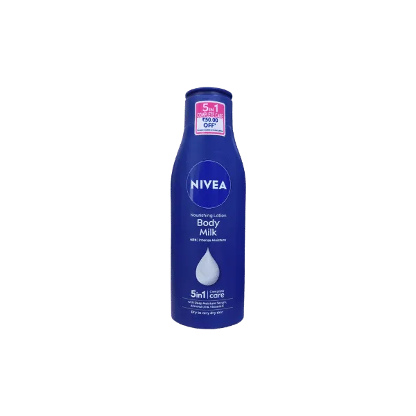 NIVEA NOURISHING BODY MILK LOTION 5IN1 200ML