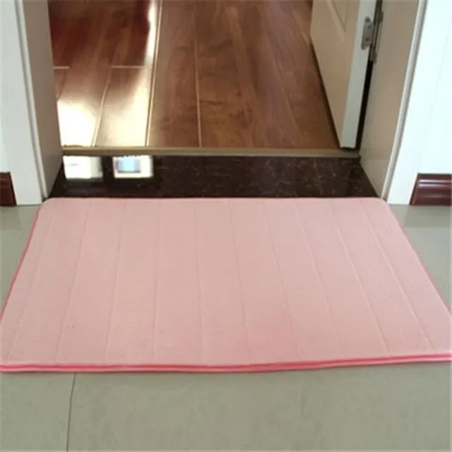 Non-Slip Memory Foam Bath Mat Carpet Bedroom Rug Door Way Feet Mats Rugs For Bathroom Alfombra Tapete Para Banheiro Mat Carpets