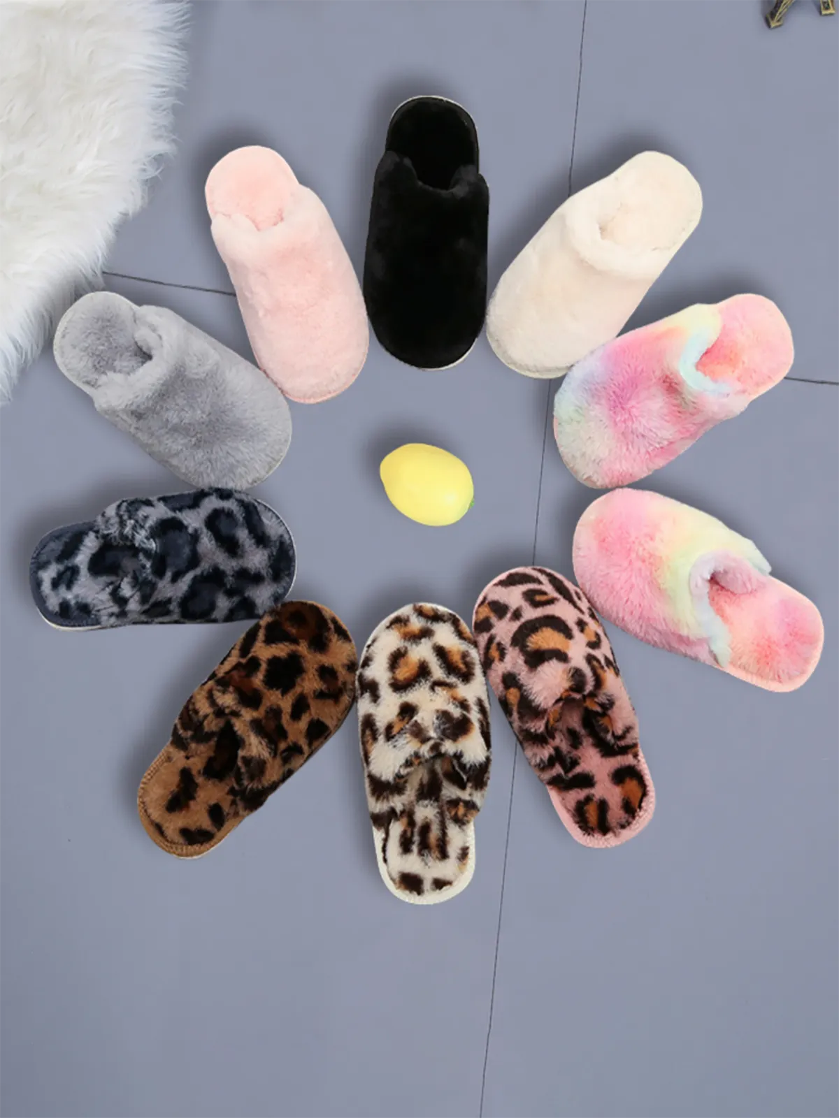 Pretty And Plush House Slippers