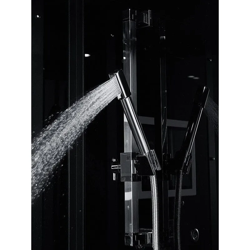 Sauna Hammam HAMMAM ARCHIPEL® PRO 95G BLACK SHOWER CABIN (95X95CM) - 1 PERSON) - 1 PLACE - MK530196951