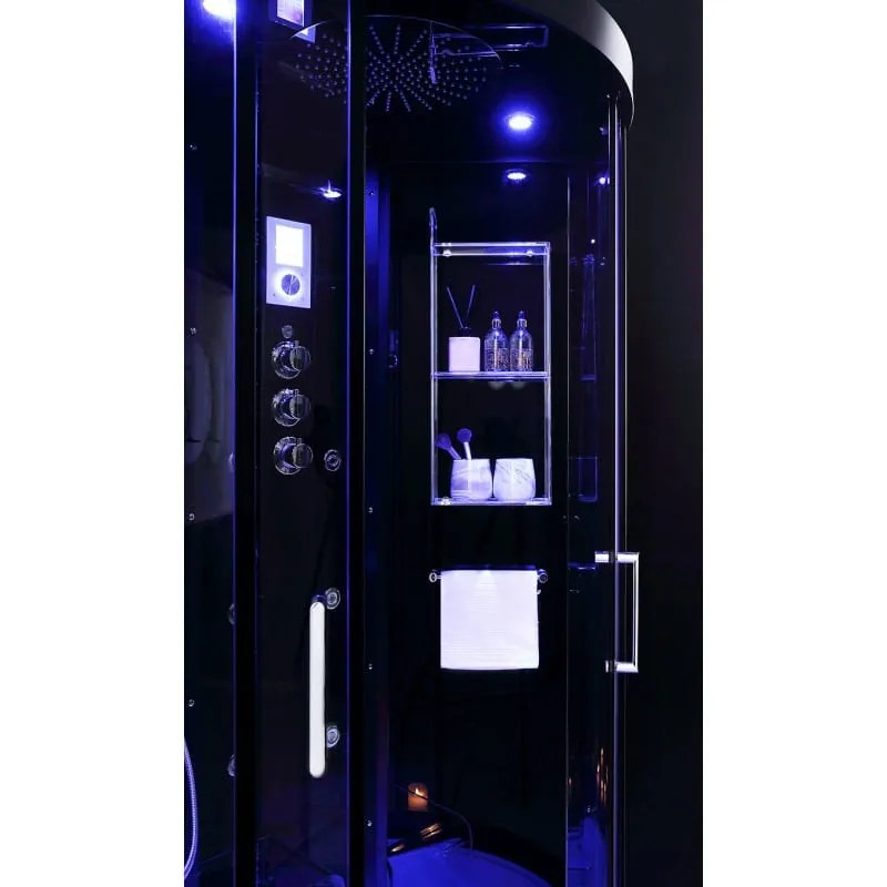 Sauna Hammam SHOWER CABIN HAMMAM ARCHIPEL® QDR 90C BLACK - MK53016810