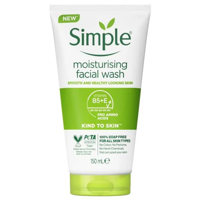 Simple Moisturising Facial Wash - 150ml