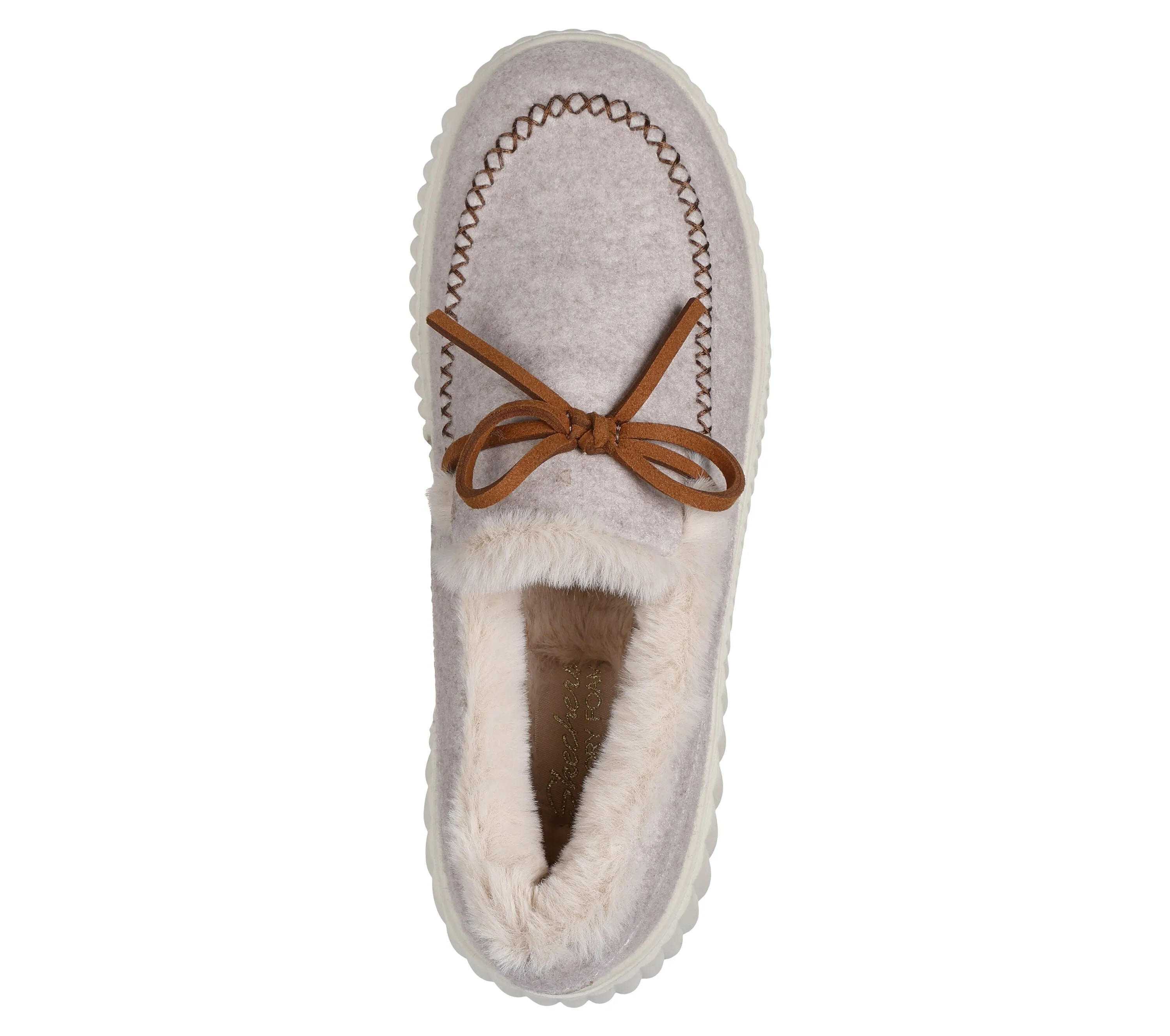 Skechers Cozy Ojai Fur Slipper - Natural 169028