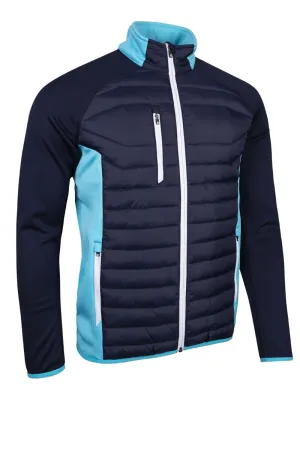 Sunderland ZERMATT Golf Jacket Navy/Aqua/White