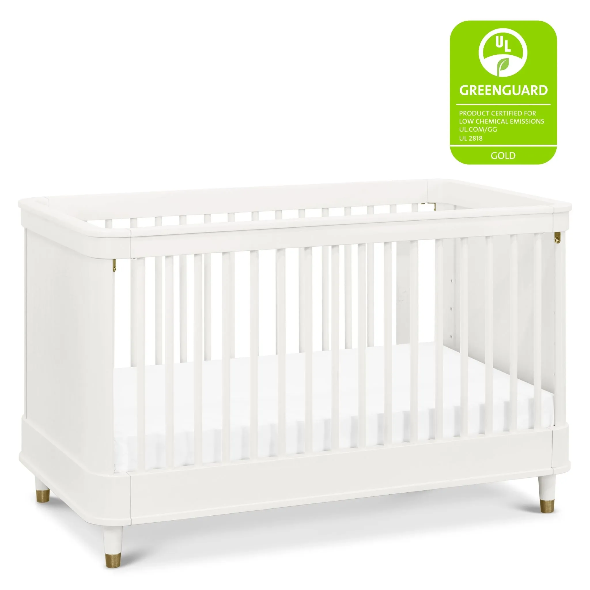 Tanner 3-in-1 Convertible Crib - Warm White