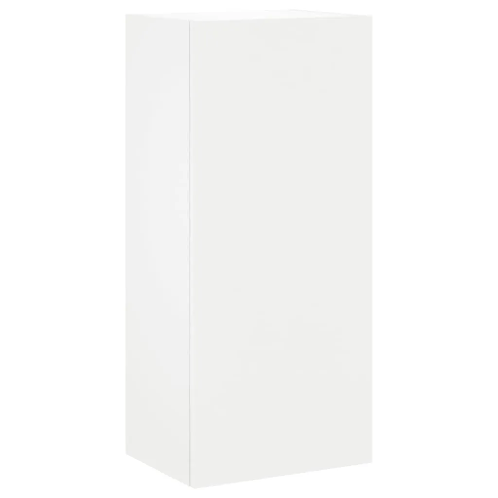 vidaXL TV Wall Cabinet White 40.5x30x90 cm Engineered Wood