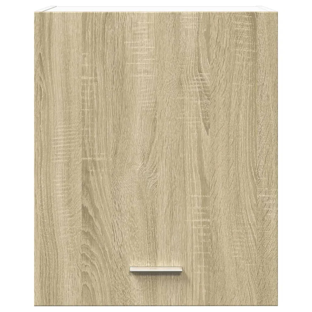 vidaXL Wall Mounted Cabinet Sonoma Oak 50x31x60 cm Engineered Wood