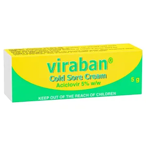 Viraban® Cold Sore Cream 5g