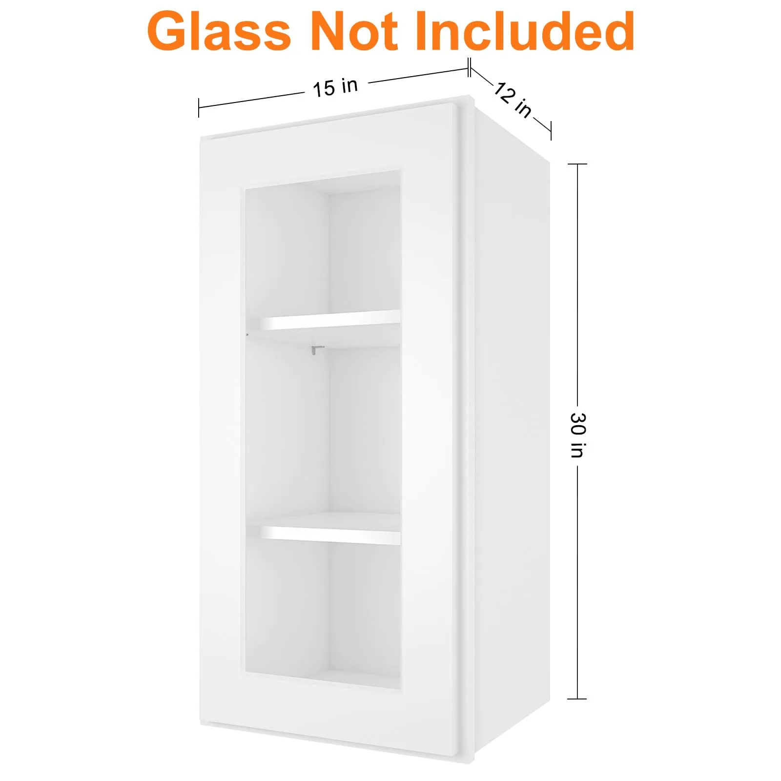 Wall Mounted Cabinet, Medicine Cabinets (Glass Not Included)